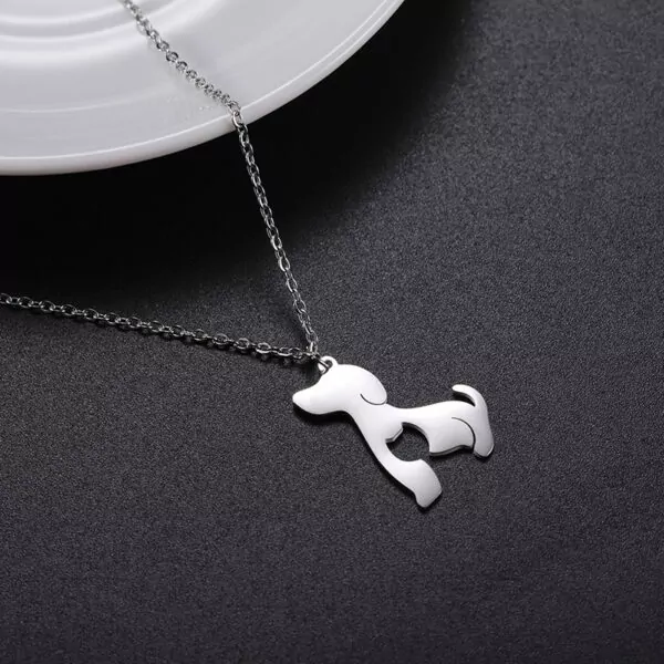 adorable dog cat necklace