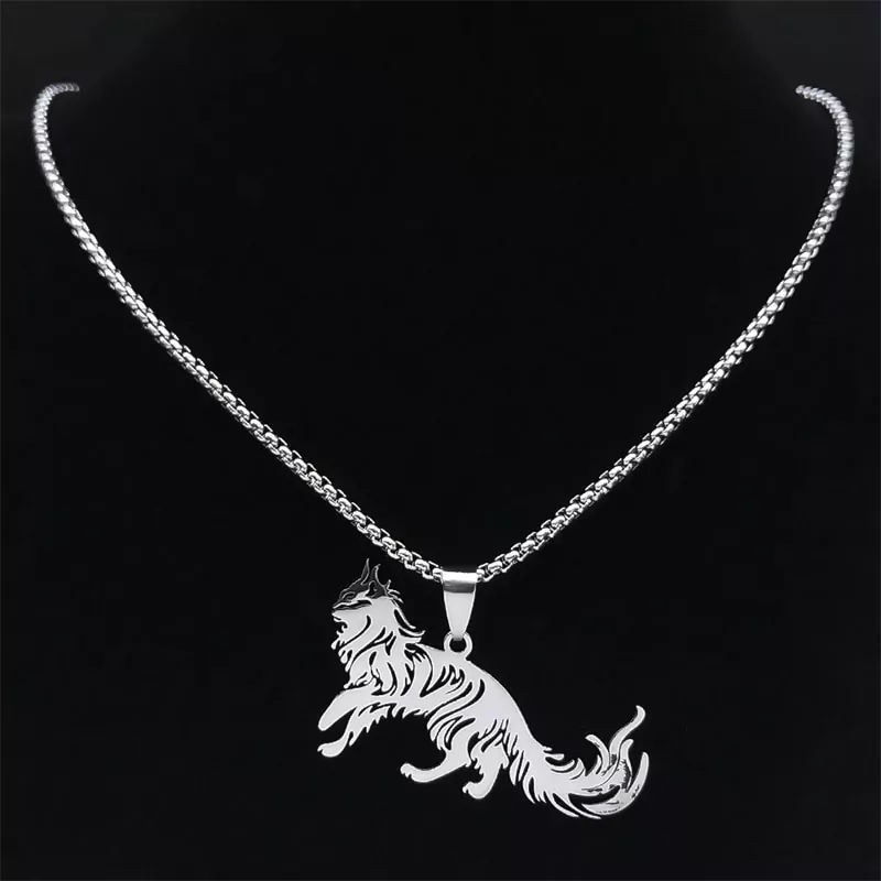 unique cat necklace