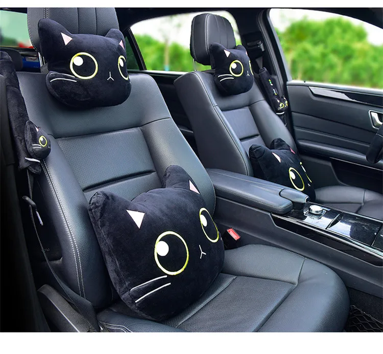 Black Cat Car Set
