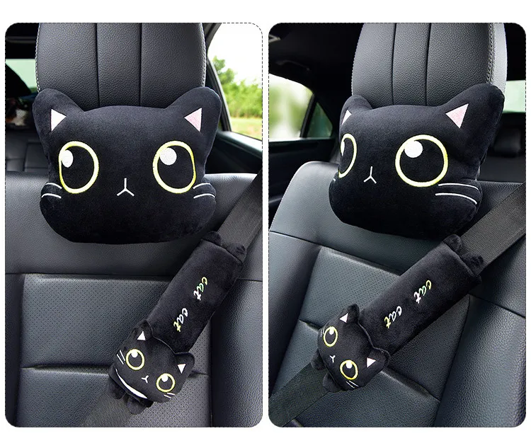 Black Cat Car Set