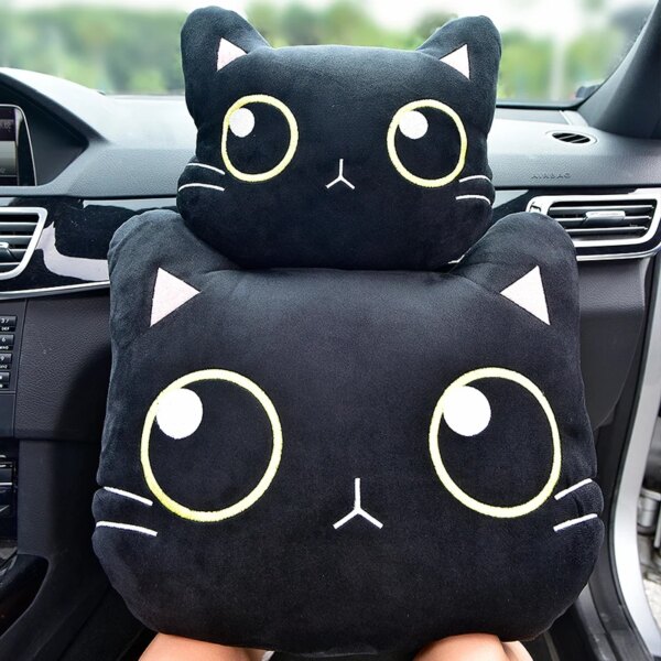 Black Cat Car Set