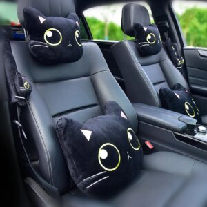 Black Cat Car Set