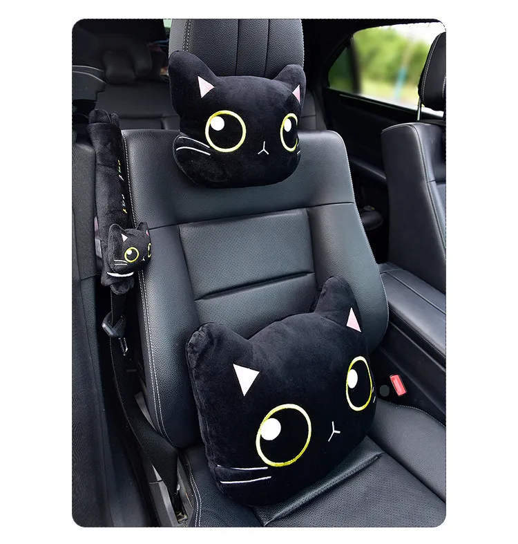 Black Cat Car Set