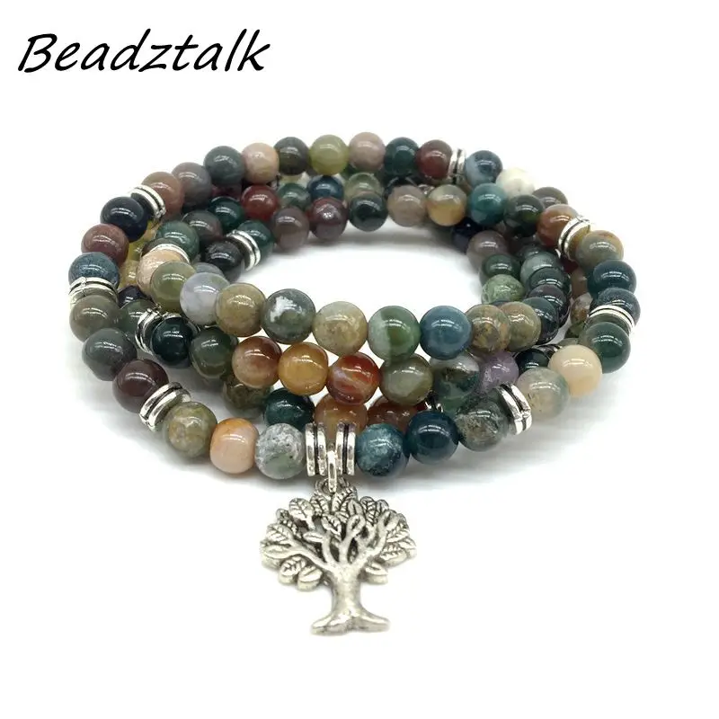 indian agate silver