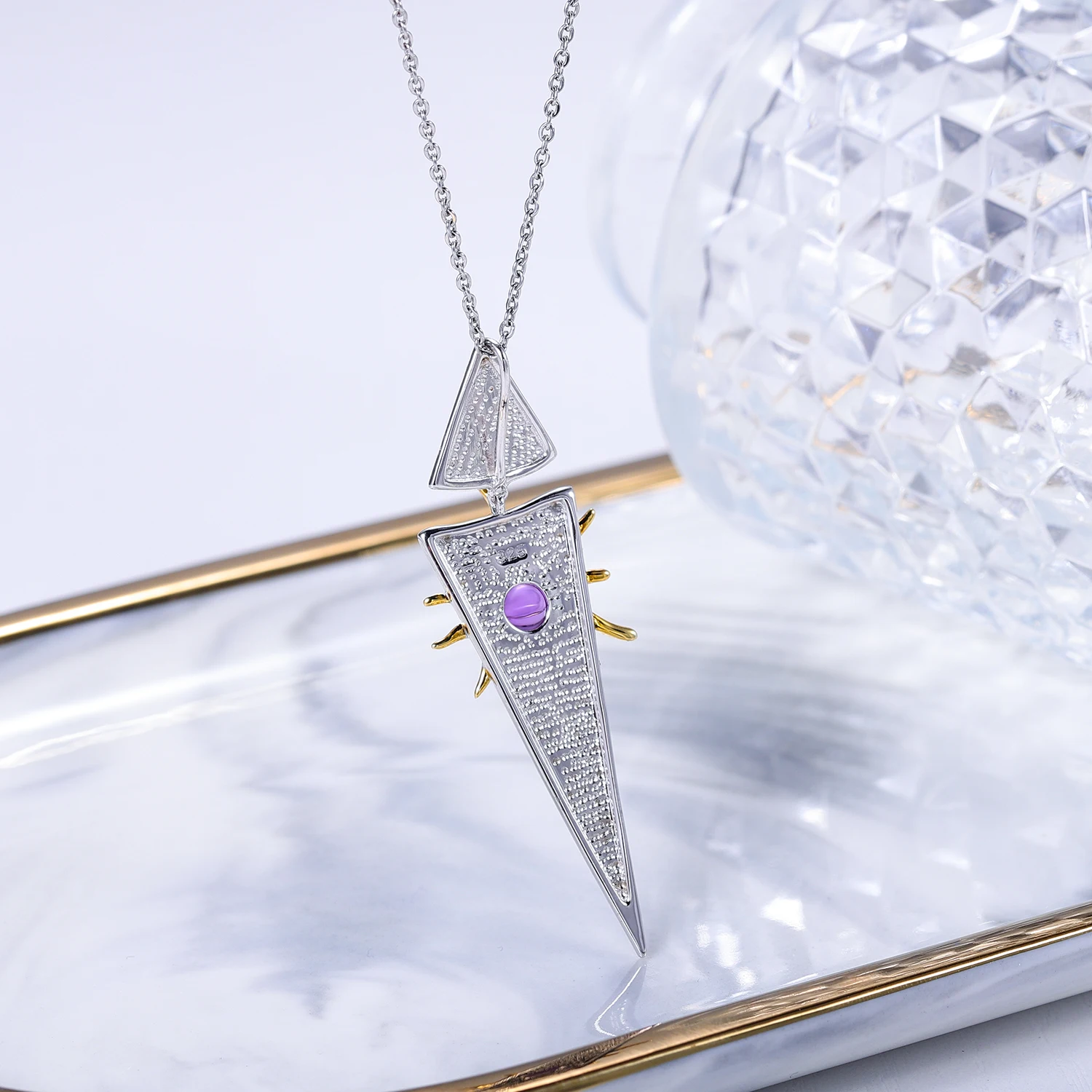 925 Sterling Silver North Star Necklace