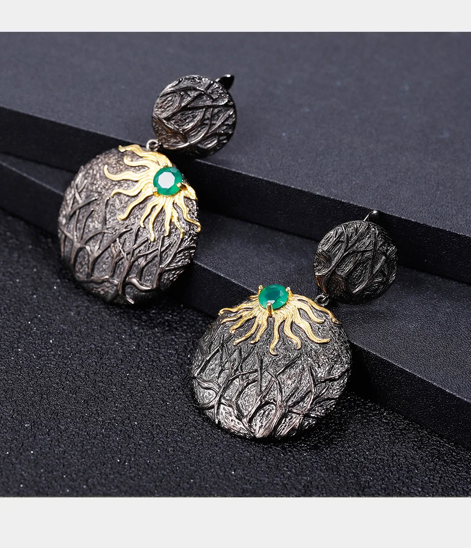 Natural Ruby Stud Earrings