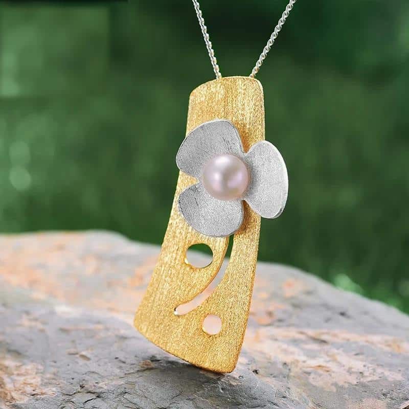 pearl Flower Pendant