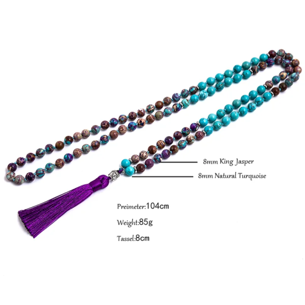 Beautiful Japamala Meditation Necklace - Image 4