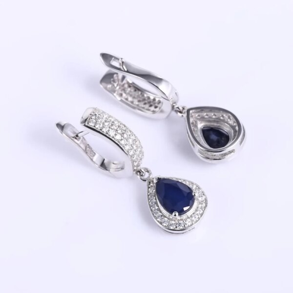 Blue Sapphire Jewelry Set