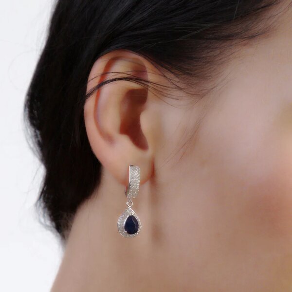 Blue Sapphire Jewelry Set