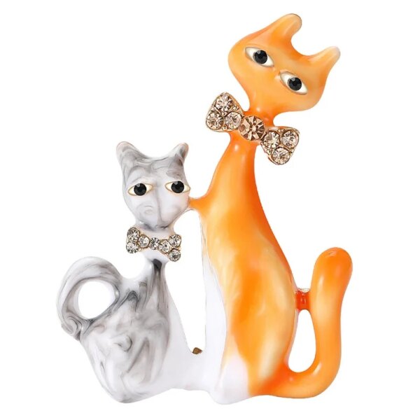 Elegant Cat Brooch – Perfect Gift for Cat Lovers - Image 3