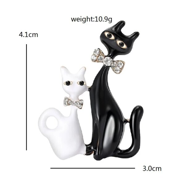 Elegant Cat Brooch – Perfect Gift for Cat Lovers - Image 4