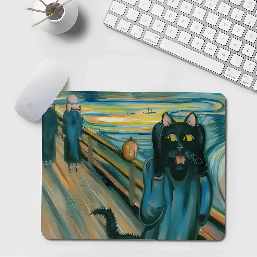 Awesome Funny Cat Mouse Pad