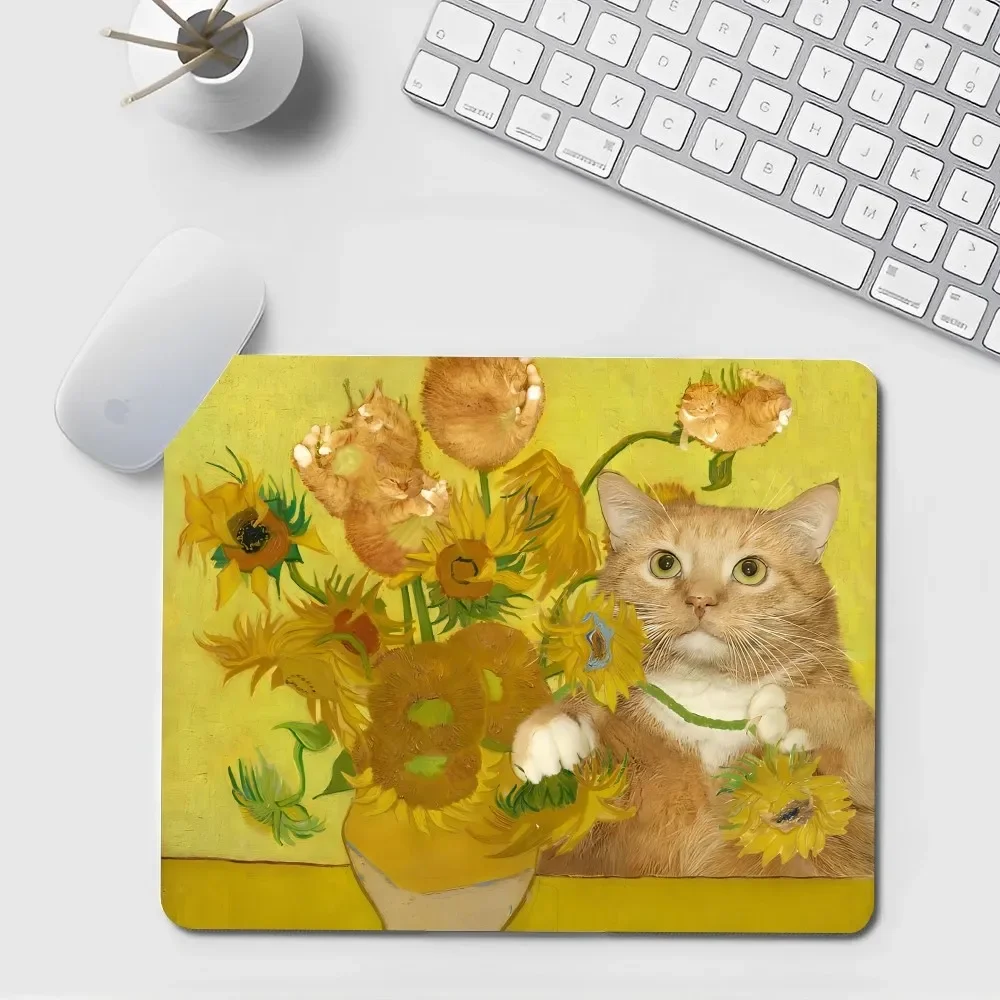 Awesome Funny Cat Mouse Pad