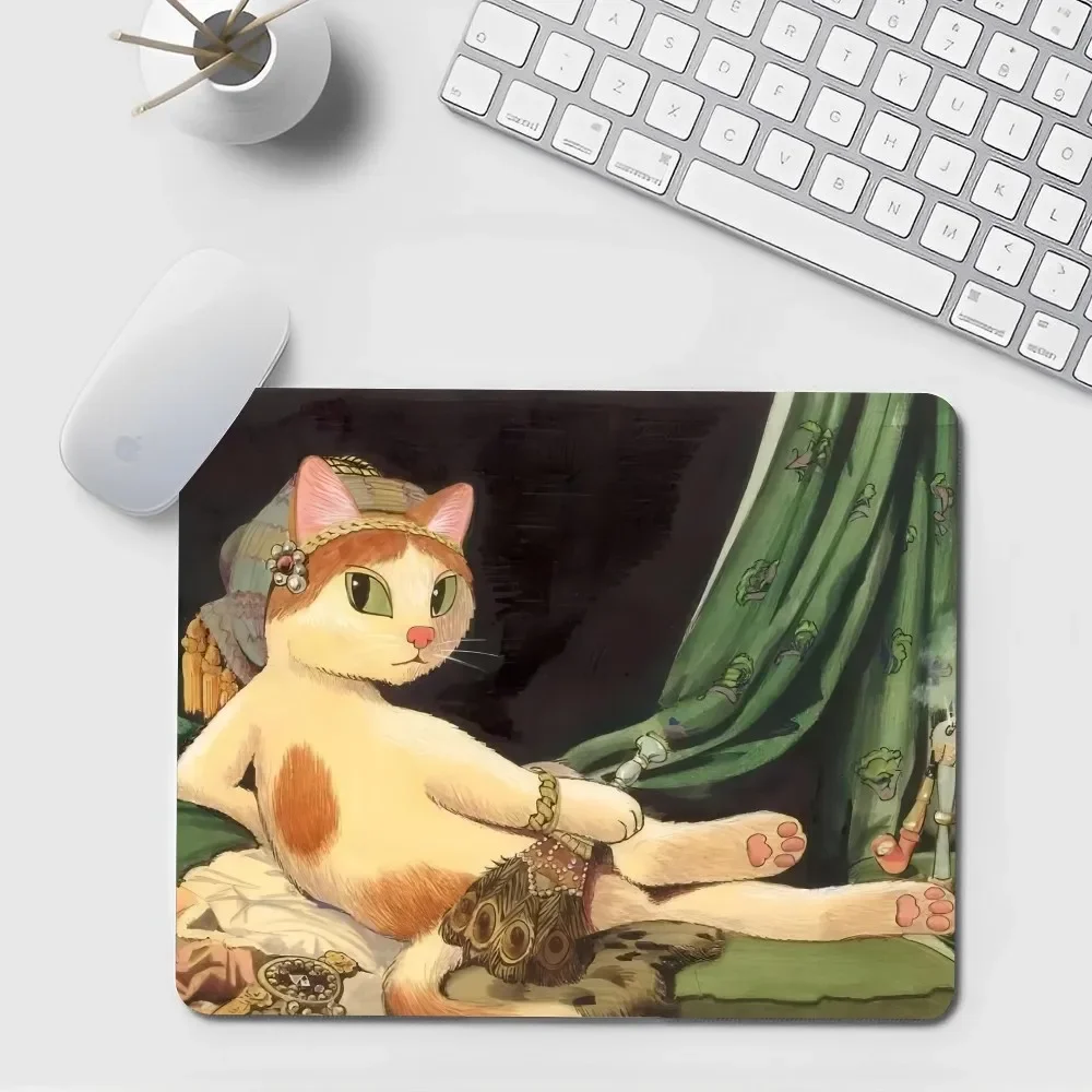 Awesome Funny Cat Mouse Pad