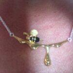 Unique Bee and Honey Necklace – Perfect Gift For any Occasion