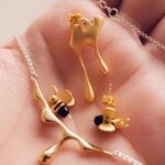 Bee and Honey Necklace