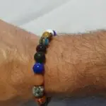 Natural Stone Planet Bracelet