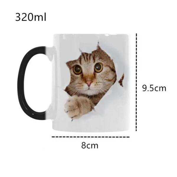 color changing cat mug