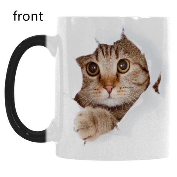 color changing cat mug
