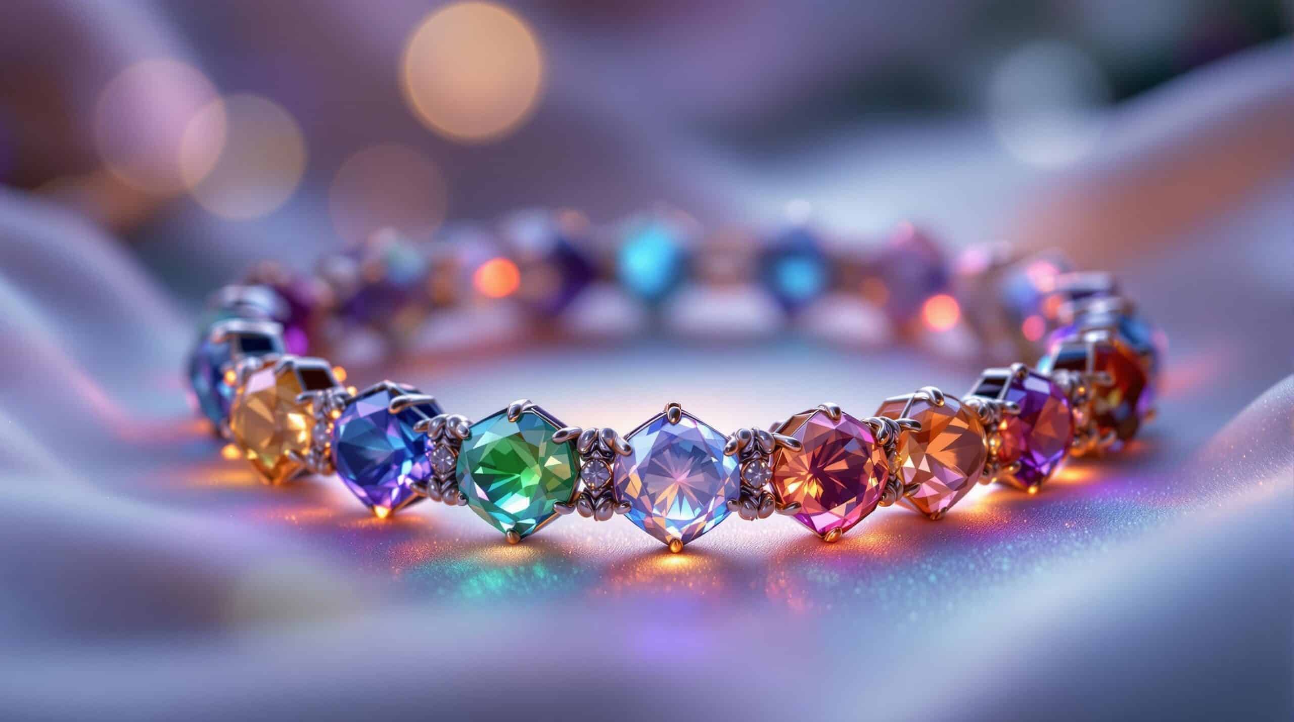 7 chakra balance bracelet