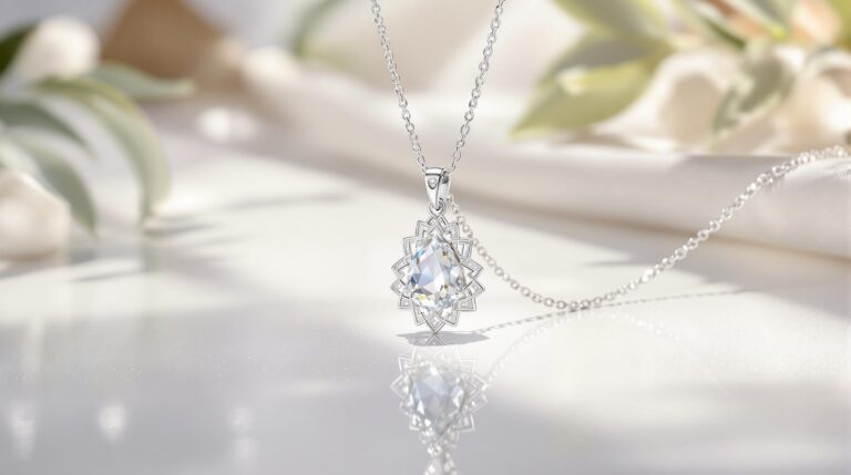 925 silver necklace with pendant