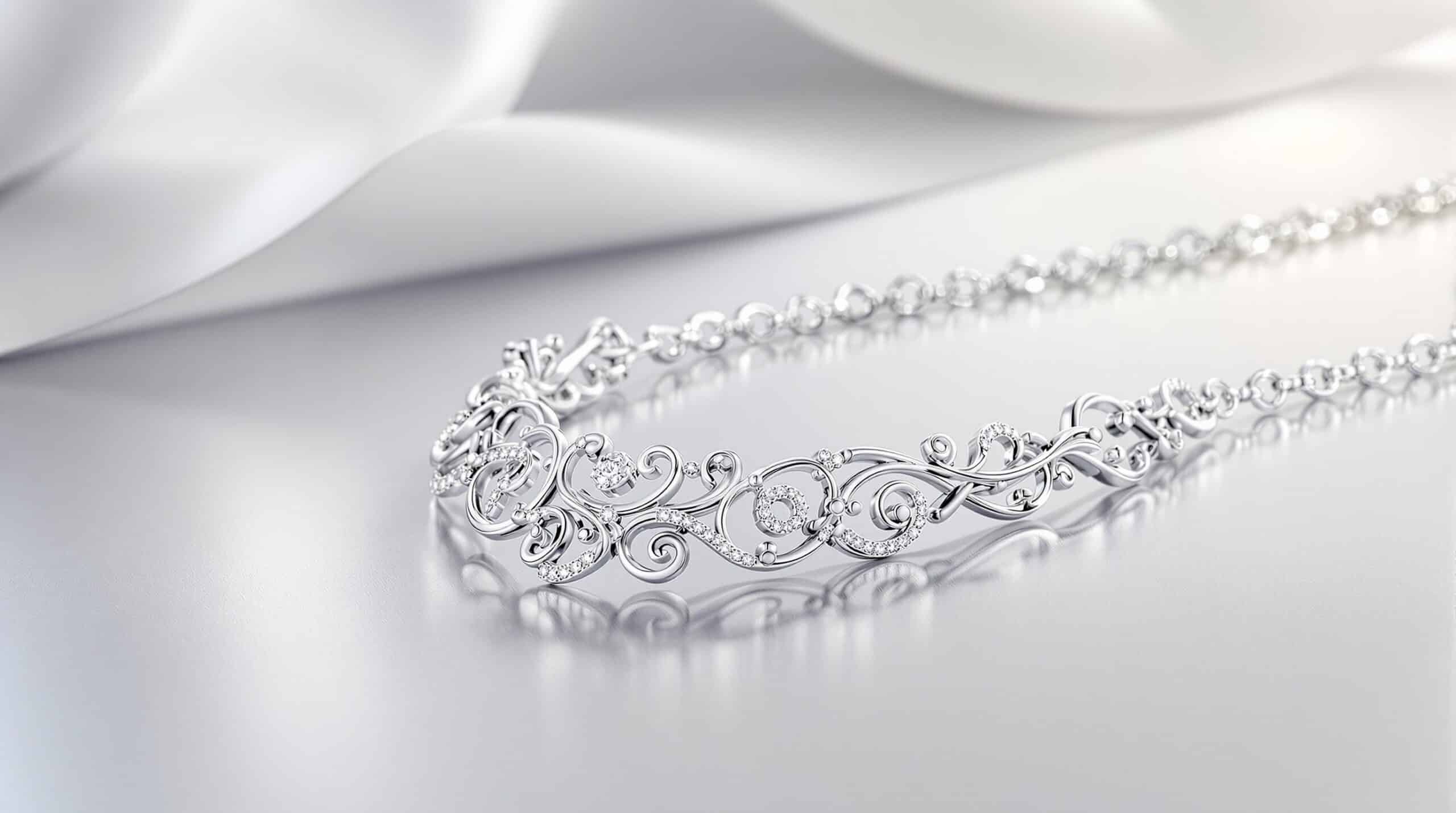 925 sterling silver necklace for women
