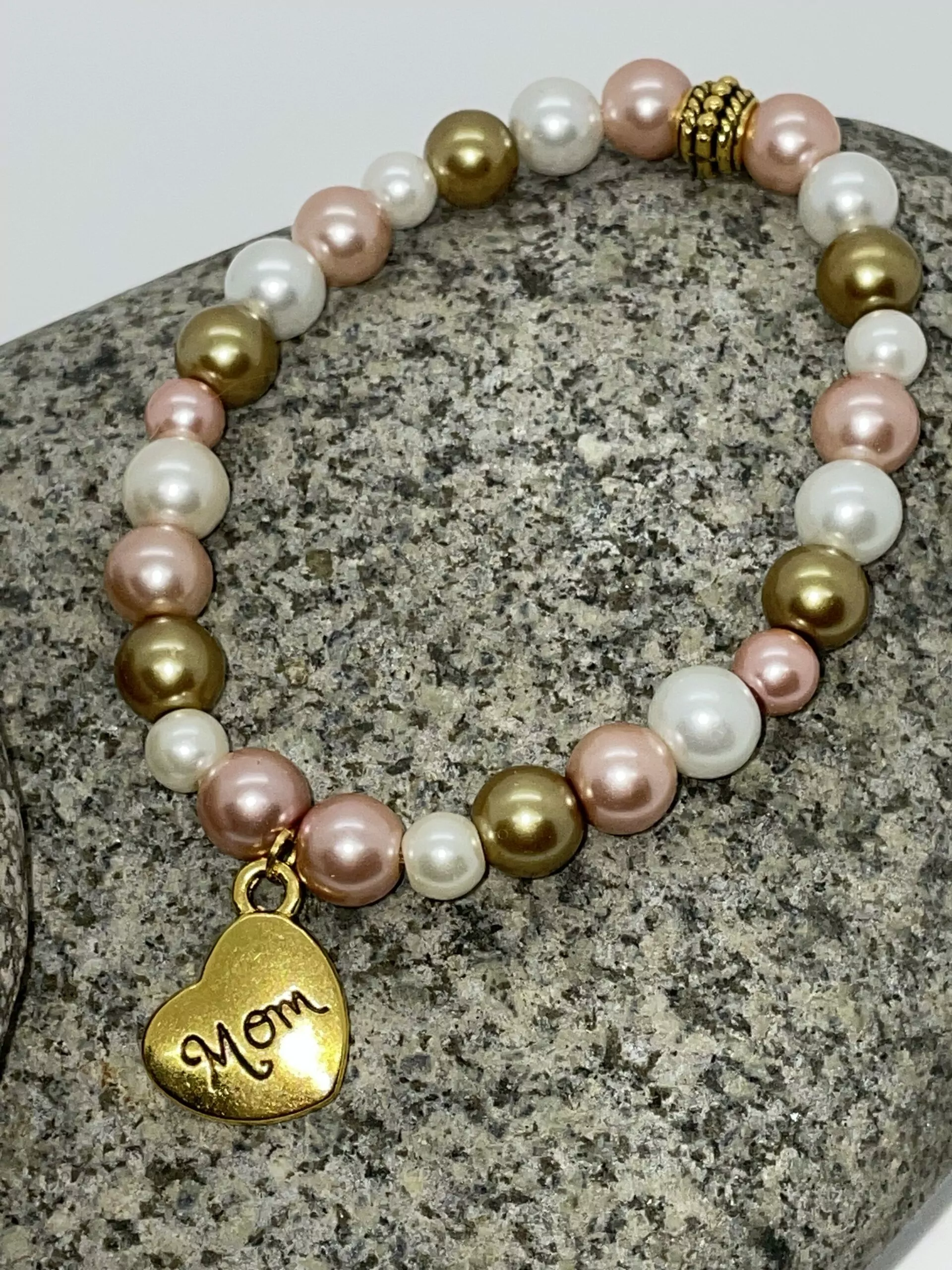 Handmade Pearl Bracelets for Moms