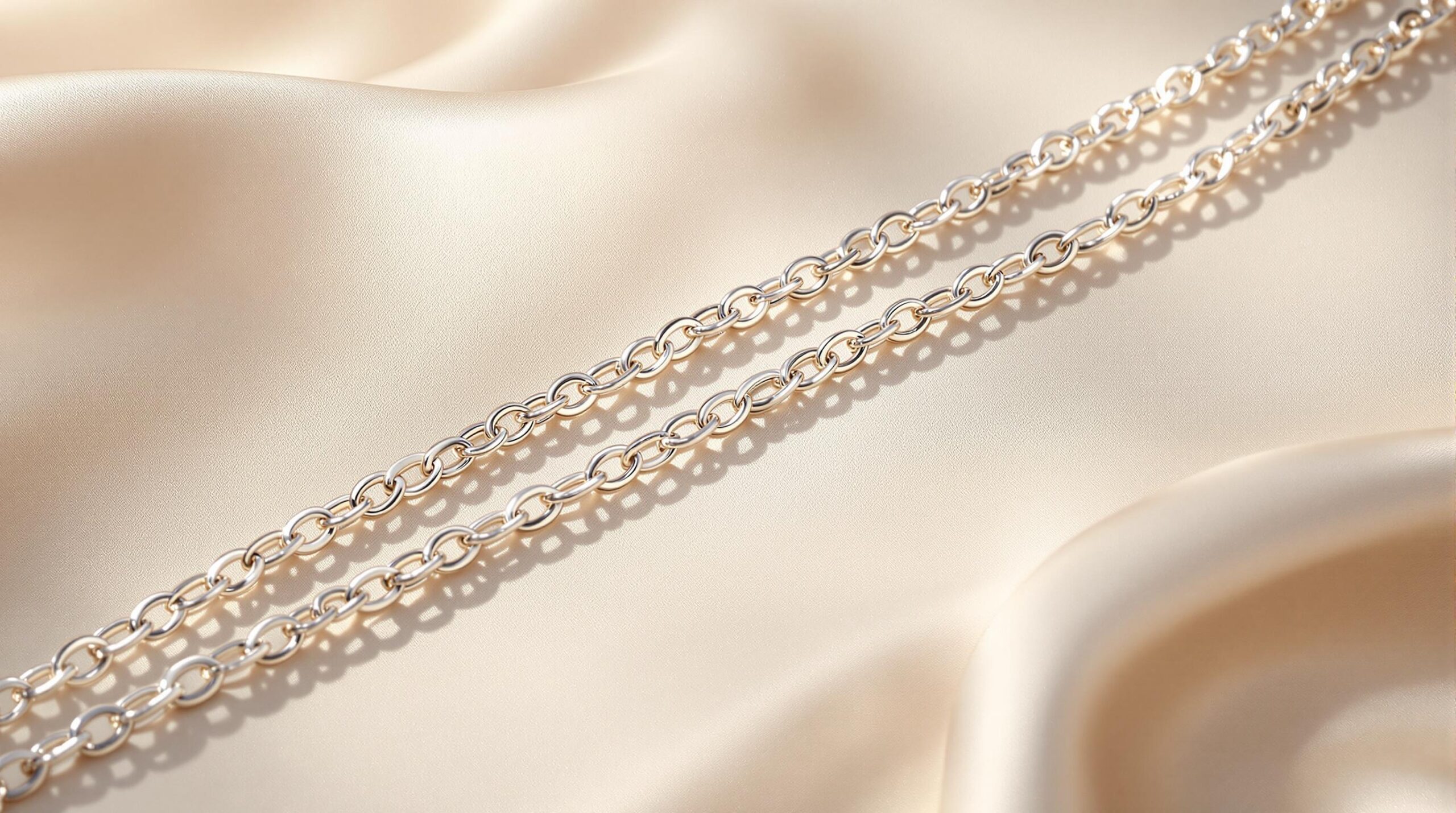 a silver chain