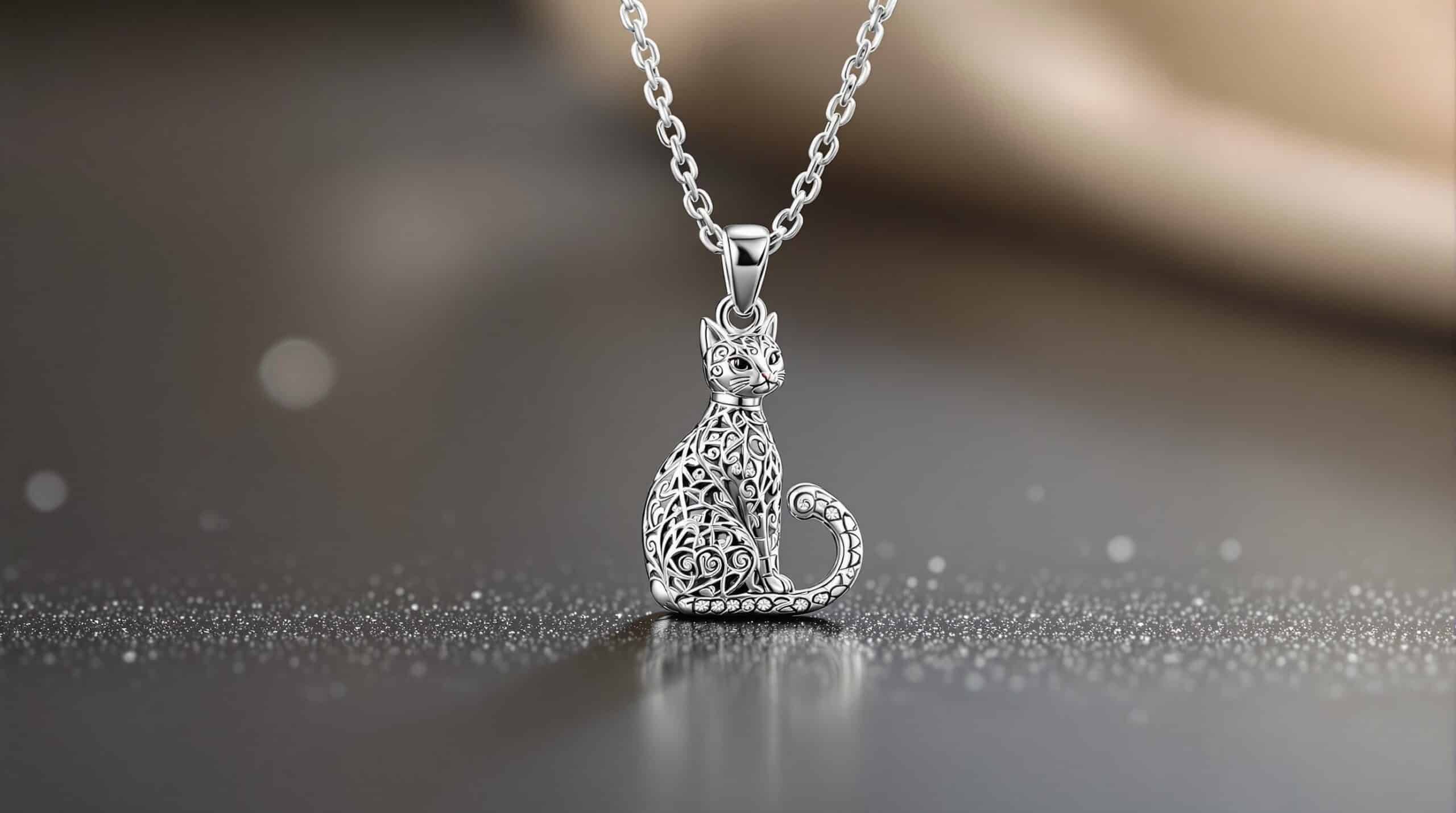 a sterling silver necklace