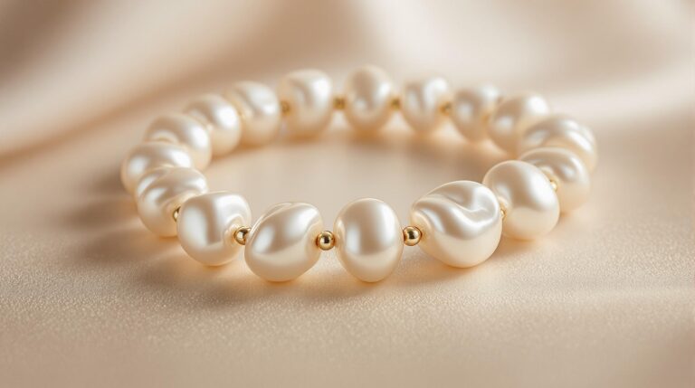 baroque pearl bracelet