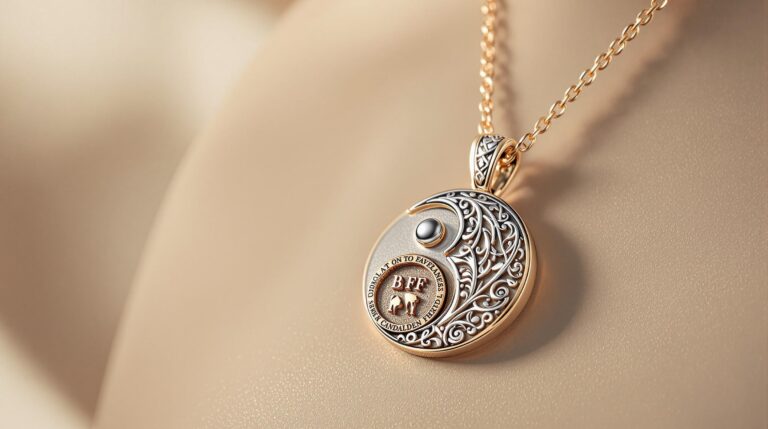 bff necklace yin yang