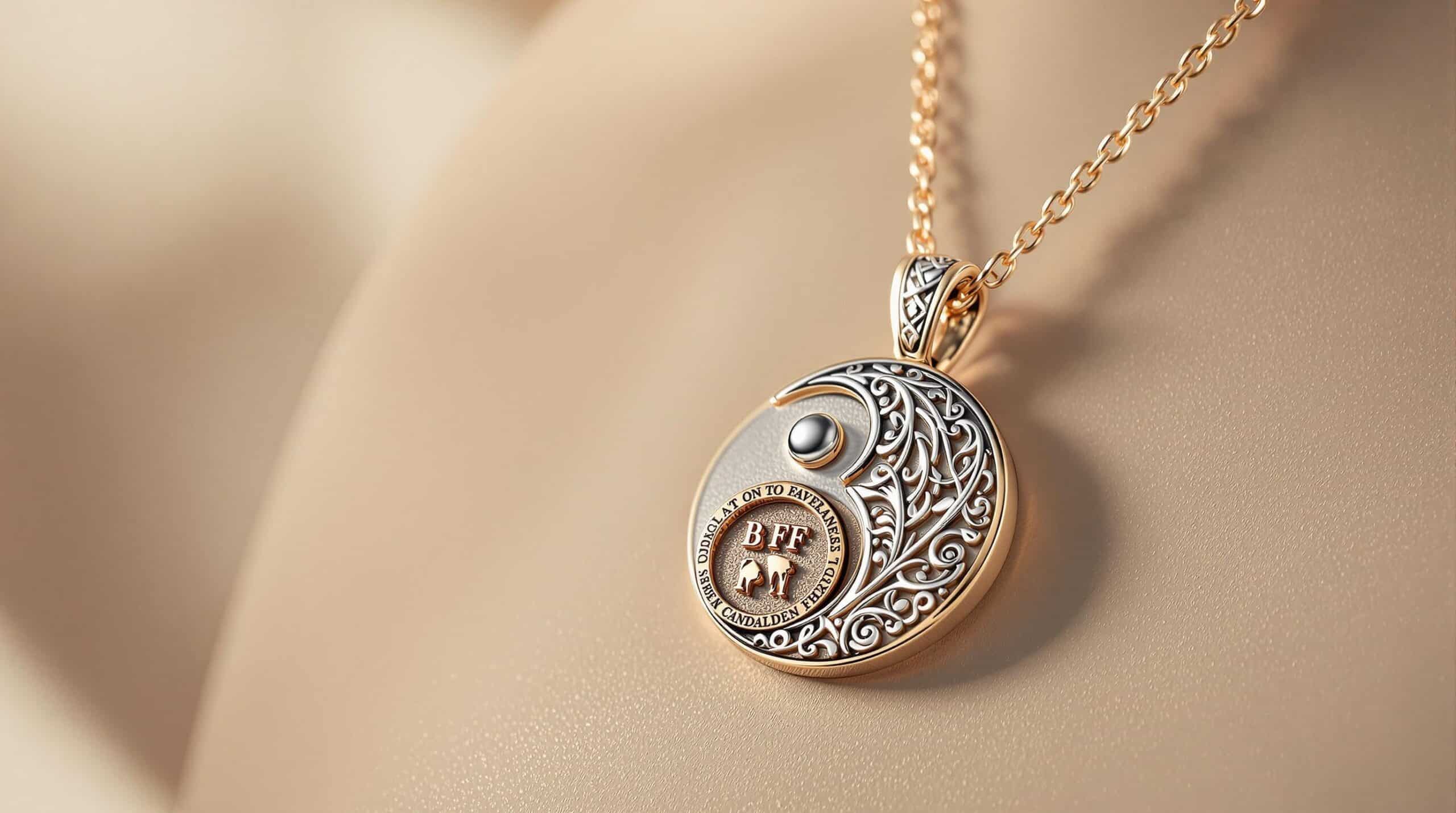 bff necklace yin yang