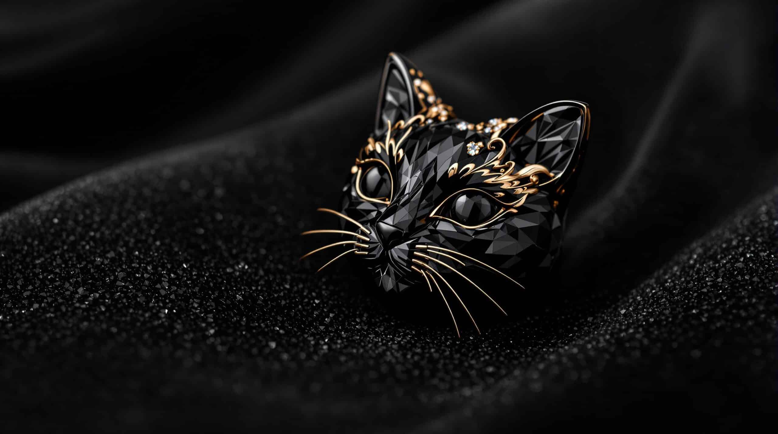 black cat jewellery
