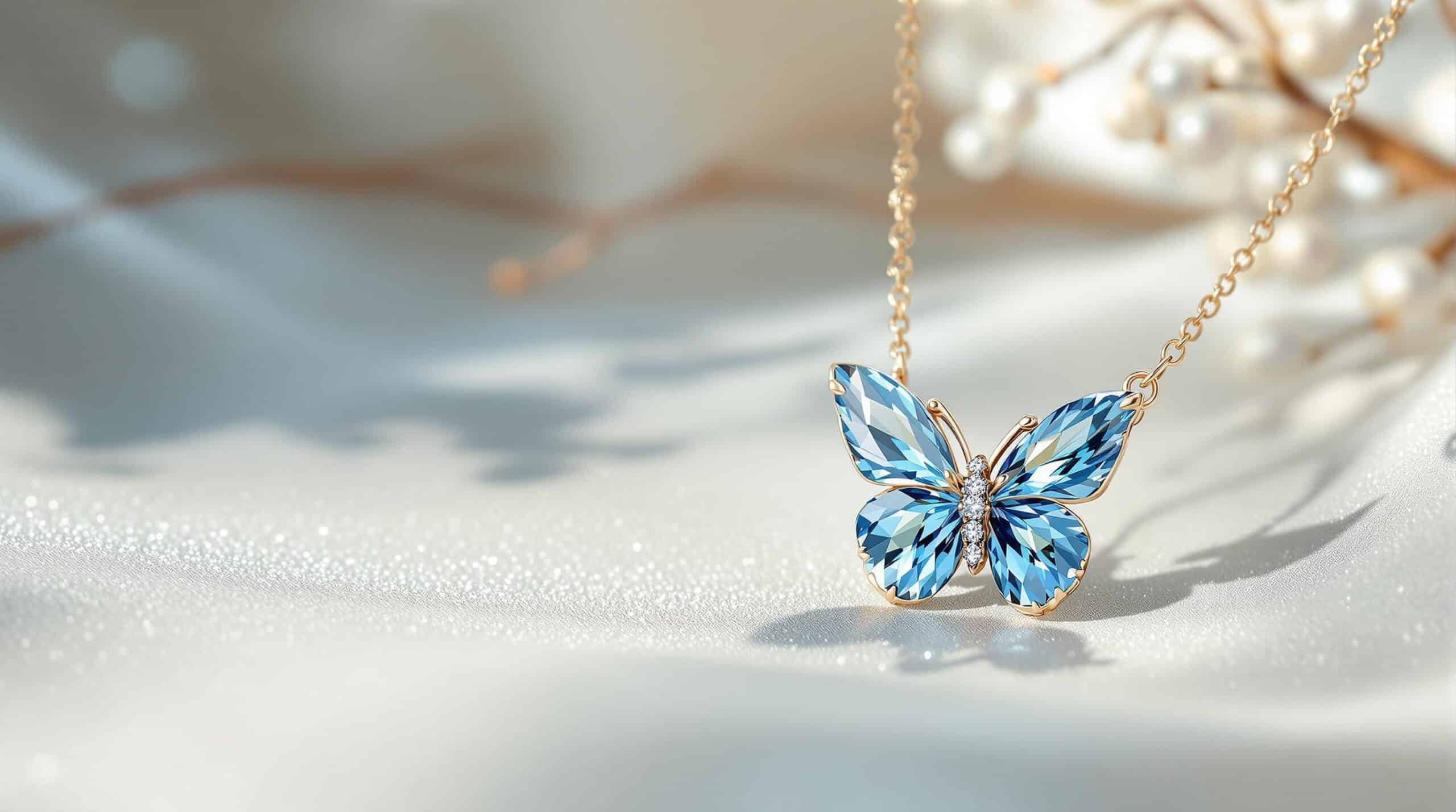 blue topaz butterfly