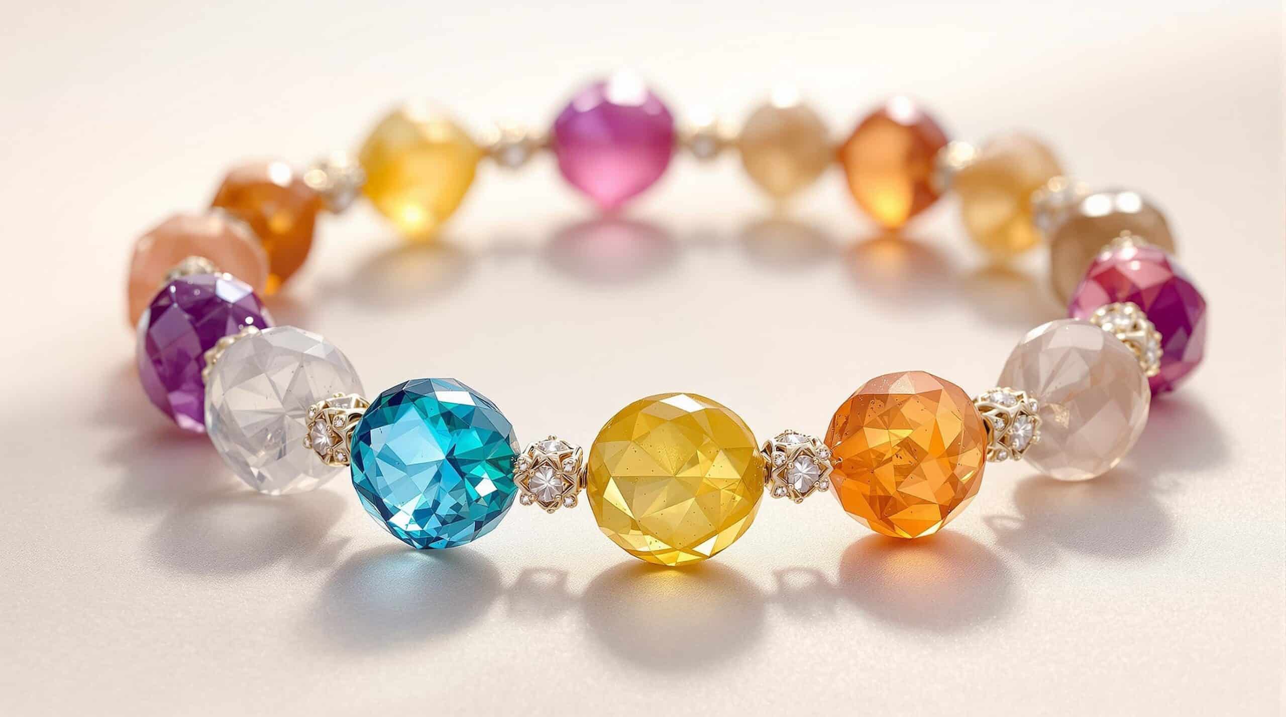 bracelet with 7 stones