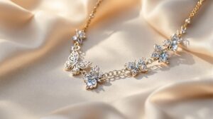 butterfly silver chain