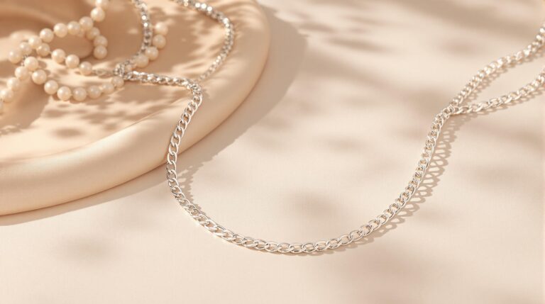 buy silver chain necklace