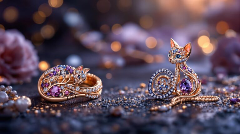 Cat Designs Jewelry: Handcrafted Feline-Inspired Accessories