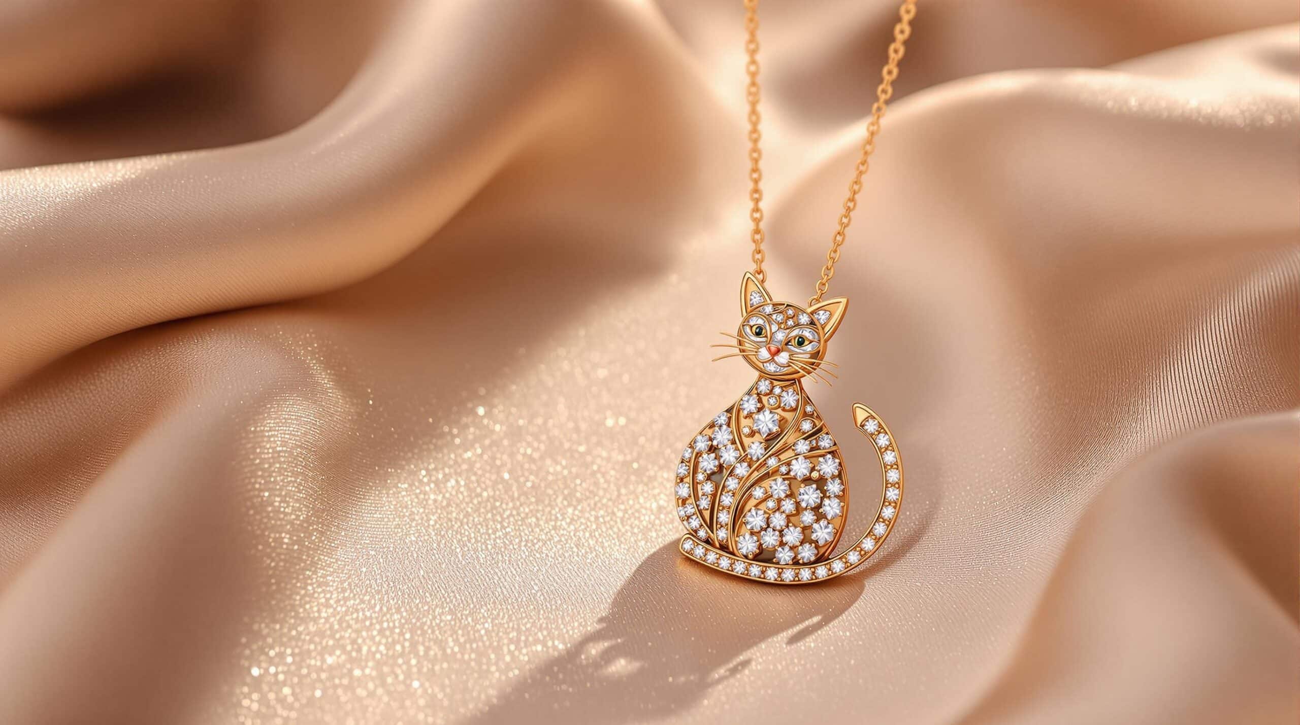 cat pendant jewelry