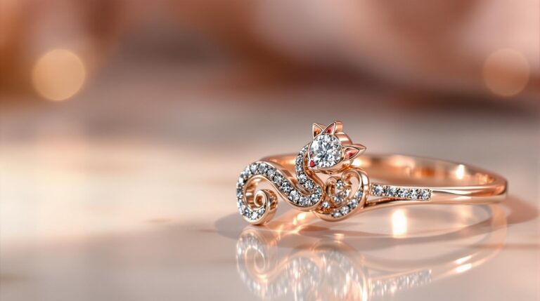 cat ring design