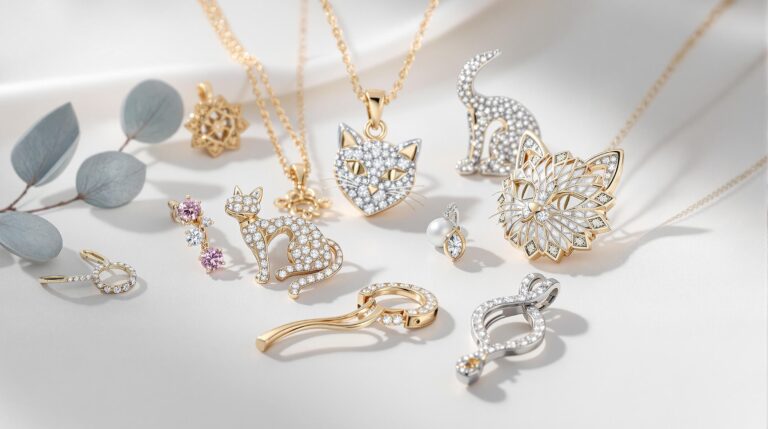 cat themed jewellery