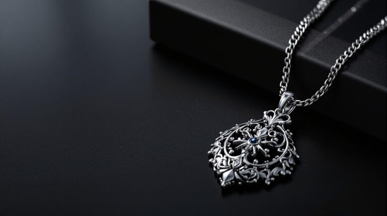 chain with pendant silver