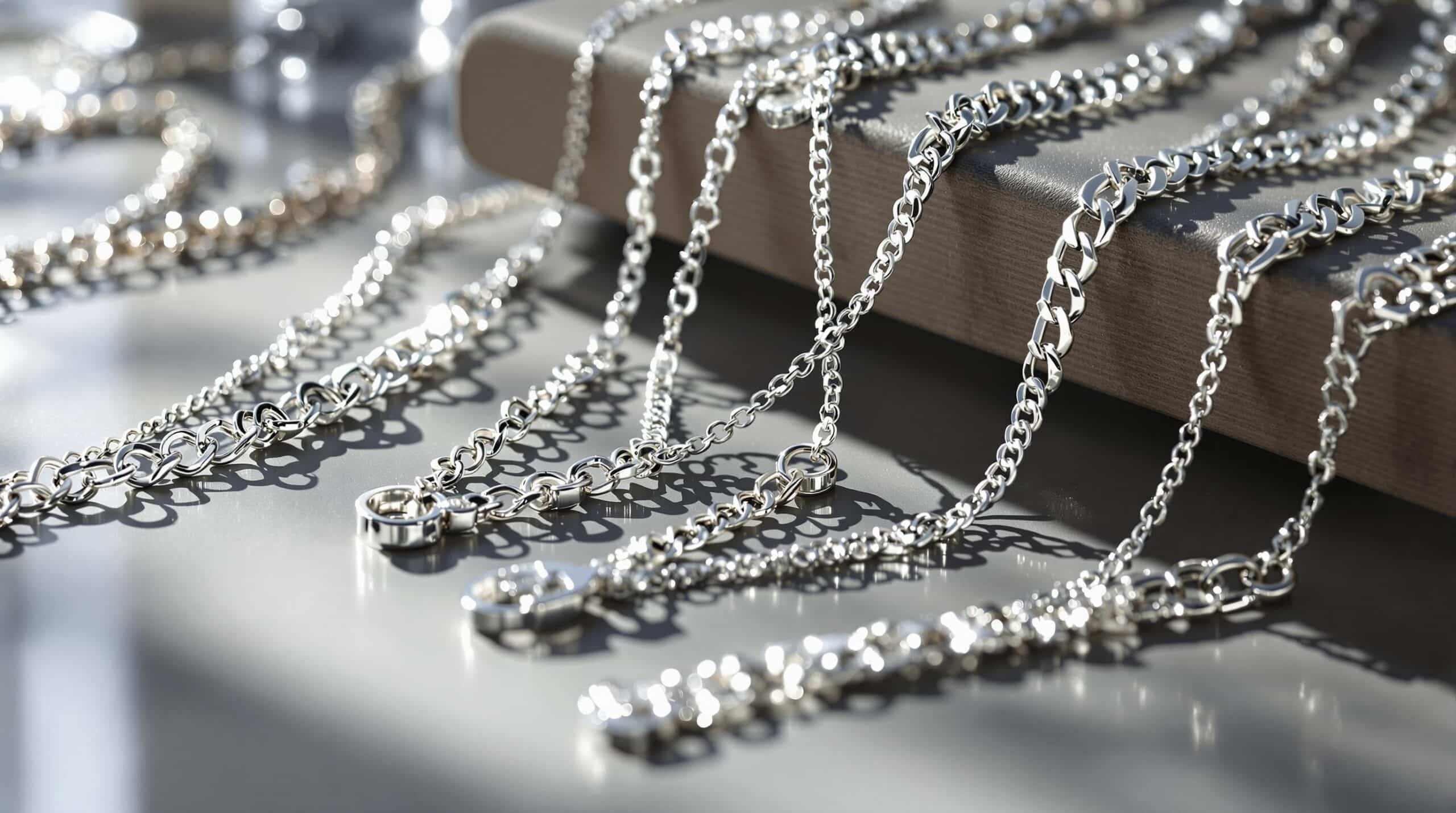 chains of silver
