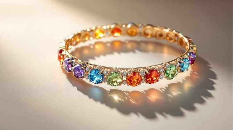 chakra bangle bracelet