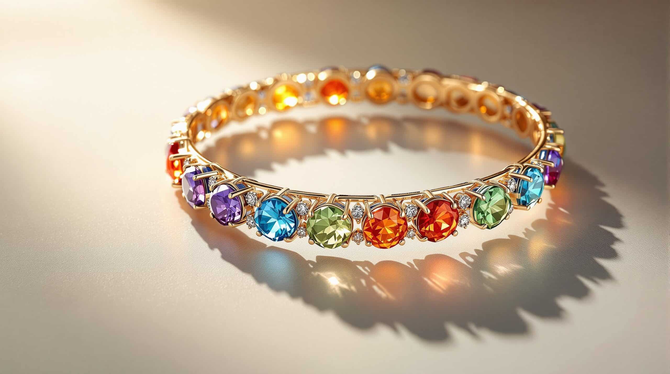 chakra bangle bracelet