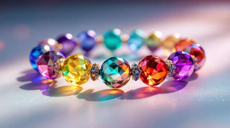 chakra colors bracelet