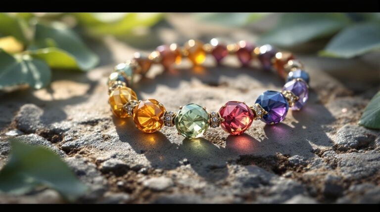 chakra colours bracelet