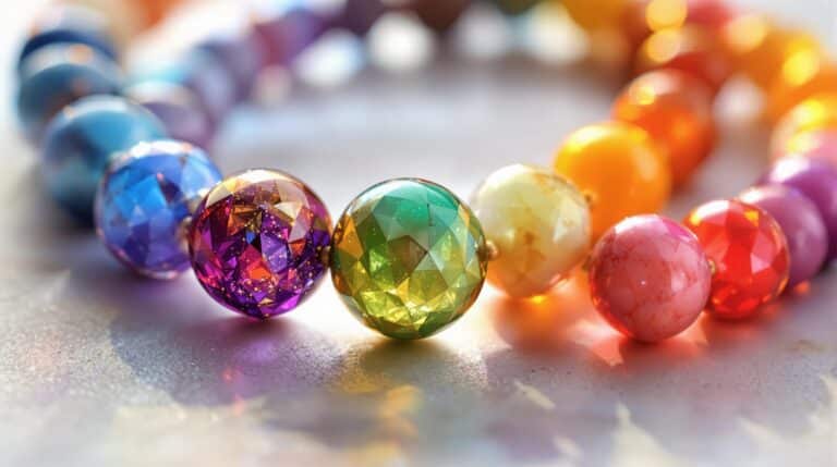 chakras bracelet beads