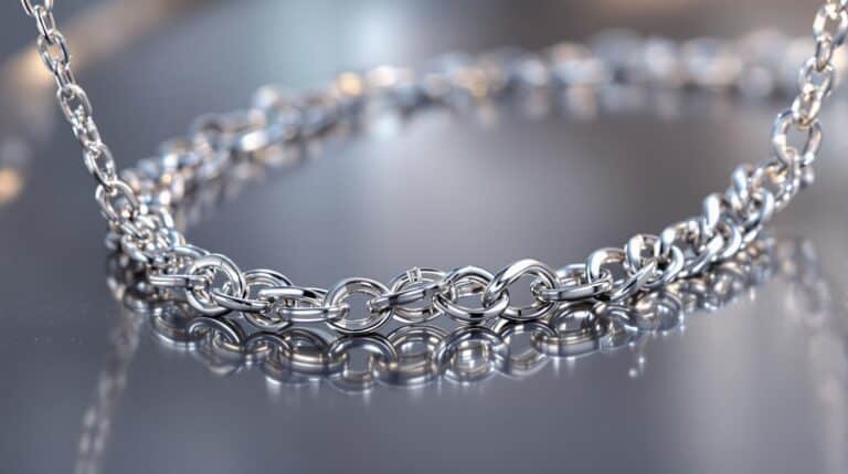 cheap silver chain necklace